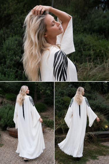 IVORY Secret Garden Kimono