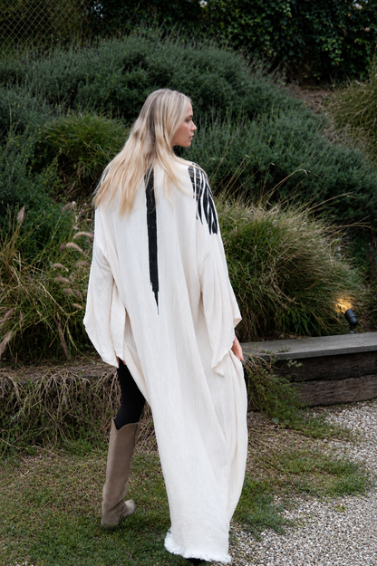 IVORY Secret Garden Kimono