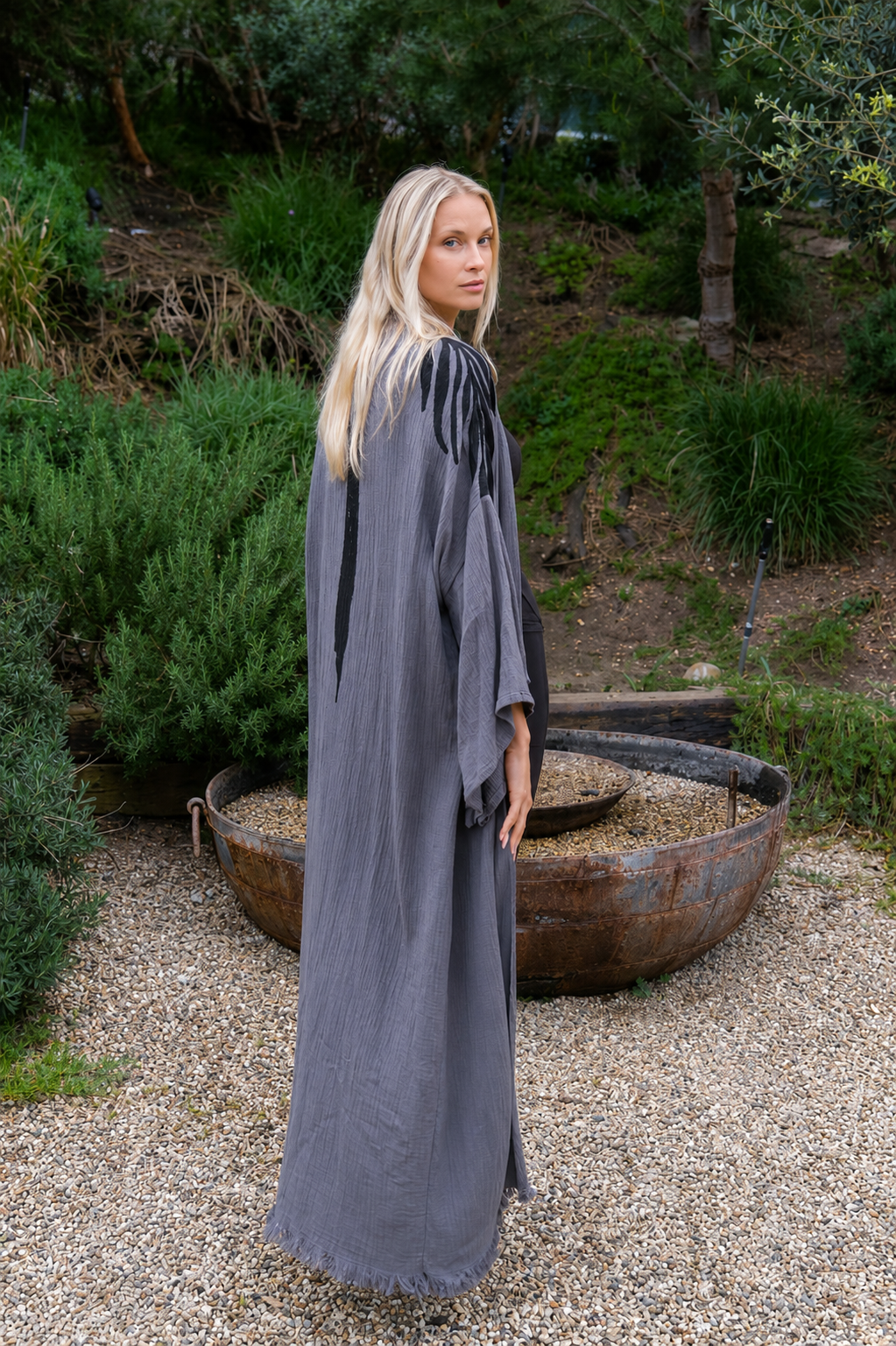 MOONLIGHT Secret Garden Kimono